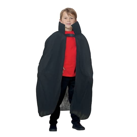 Black Vampire Cape Child Costume